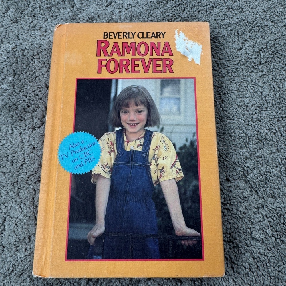 Vintage Beverly Clearly Ramona Forever Childrens Book Hardback